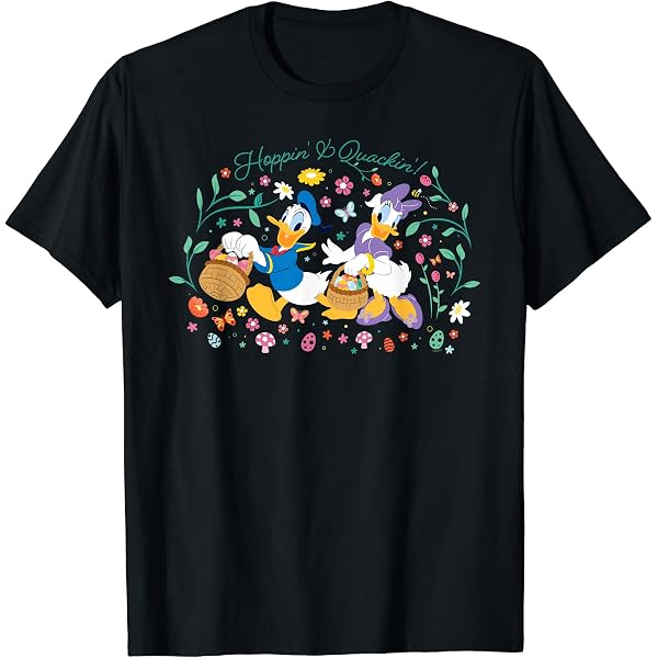 Amazon | デイジー デイジーダック ミッキー&フレンズ Tシャツ | T